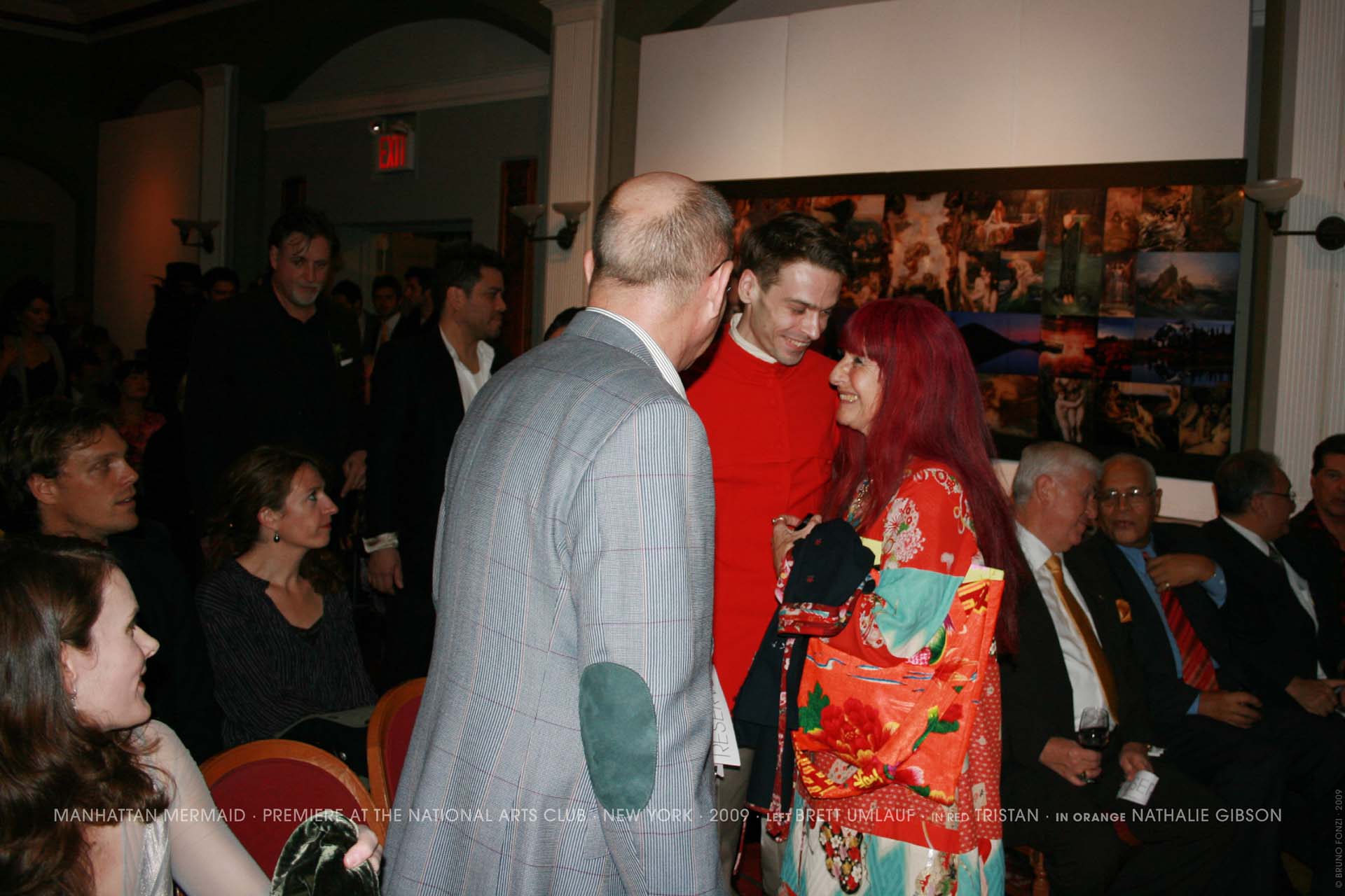 Tristan V Christann, Fantasy, Gaia Award, Moondance Filmfestival, Spirit of Da Vinci, Manhattan Mermaid_11 Premiere NAC 2009 Brett Umlauf, Nathalie Gibson